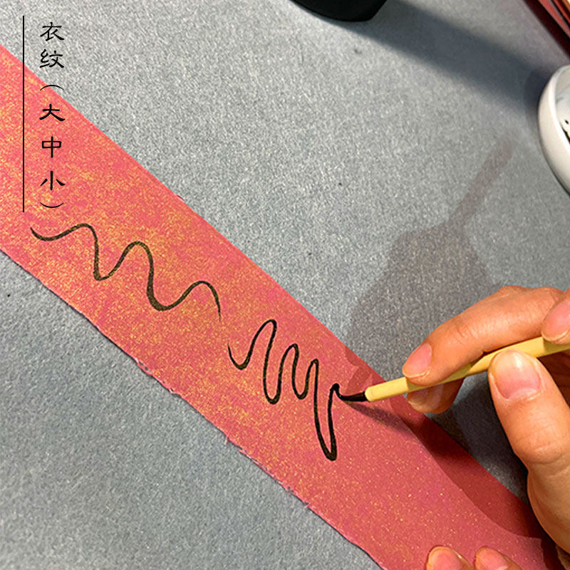 苏州金鼎湖笔厂【大中小衣纹依文】狼毫工笔勾线白描描线描笔毛笔文房四宝包邮,文具电教/文化用品/商务用品,毛笔,淘宝优惠券,粉丝福利购,淘宝优惠卷