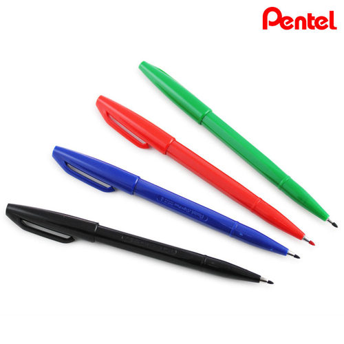 日本派通 pentel S520 速写笔 草图笔 勾线 签字笔手绘笔4色可选姜思序堂