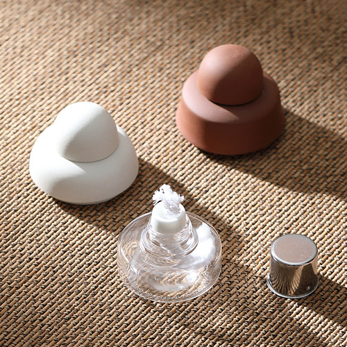 围炉煮茶室内酒精灯煮茶