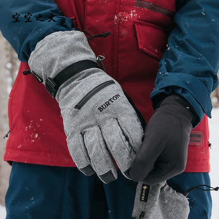 【海淘现货】正品BURTON伯顿女士雪季新品GORE-TEX滑雪手套带内胆