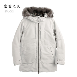 【海淘现货】正品BURTON伯顿女士SAXTON羽绒飞行员长款夹克226951