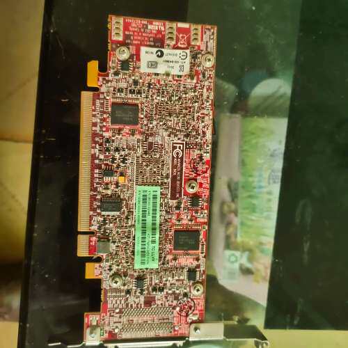 议价维修ATI FIREPRO 2450 512M专业四屏图形显卡，