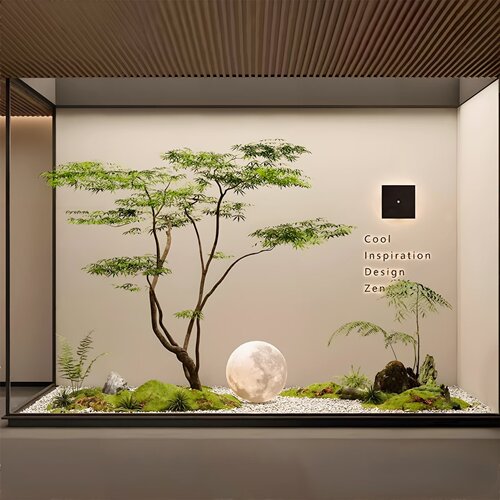 洒泽仿真鸡爪槭枫树室内大型绿植