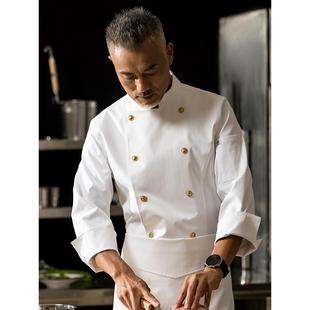 星级酒店高端会所厨师长工作服行政总厨烹饪大师大厨高档烘焙西点