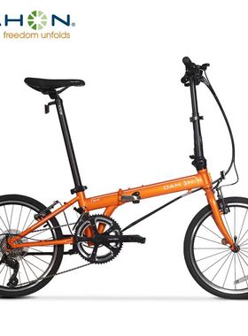 dahon大行折叠自行车P18折叠车KAC083公路折叠单车男女20寸自行车