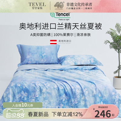 堂皇奥地利兰精天丝被子夏季