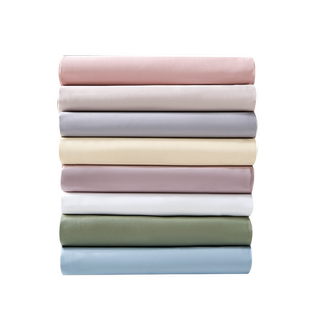 TEVEL/堂皇全棉床单单件贡缎纯棉被单磨毛简约纯色单双人床上用品