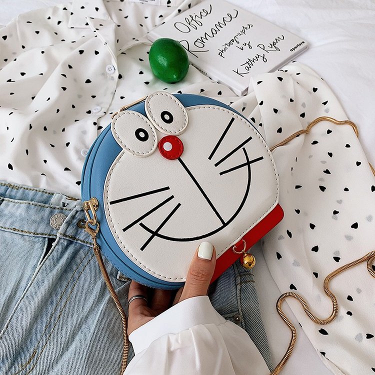 可愛哆啦A夢鏈條小包包少女卡通網紅個性單肩斜挎小圓包新款2019在類目 箱包皮具/熱銷女包/男包, 女士包袋中 - 來自Buy2taobao.com提供專業的淘寶代購服務