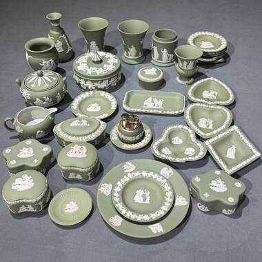 Wedgwood少见色碧玉浮雕韦奇伍德玉石浮雕