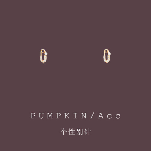 小别针耳夹小众设计原创