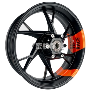 适用于KTM 390 790 890 990duke 1290SDR 轮毂 大箭头字母3M贴纸