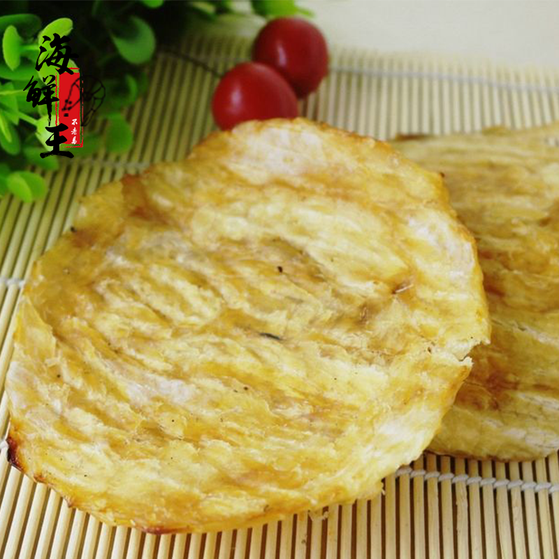 烤鱼片散装即食鱼零食小吃象山海鲜特产美食鳕鱼片岛上渔家石浦渔