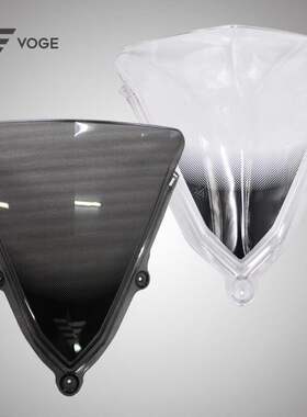 隆鑫新款无极摩托车配件LX300GSBD300RR防赛原装前挡风玻璃挡风板