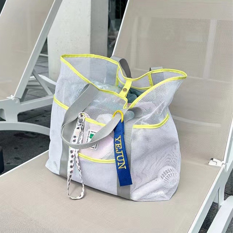 泳衣儿童透气防水网袋游泳收纳包