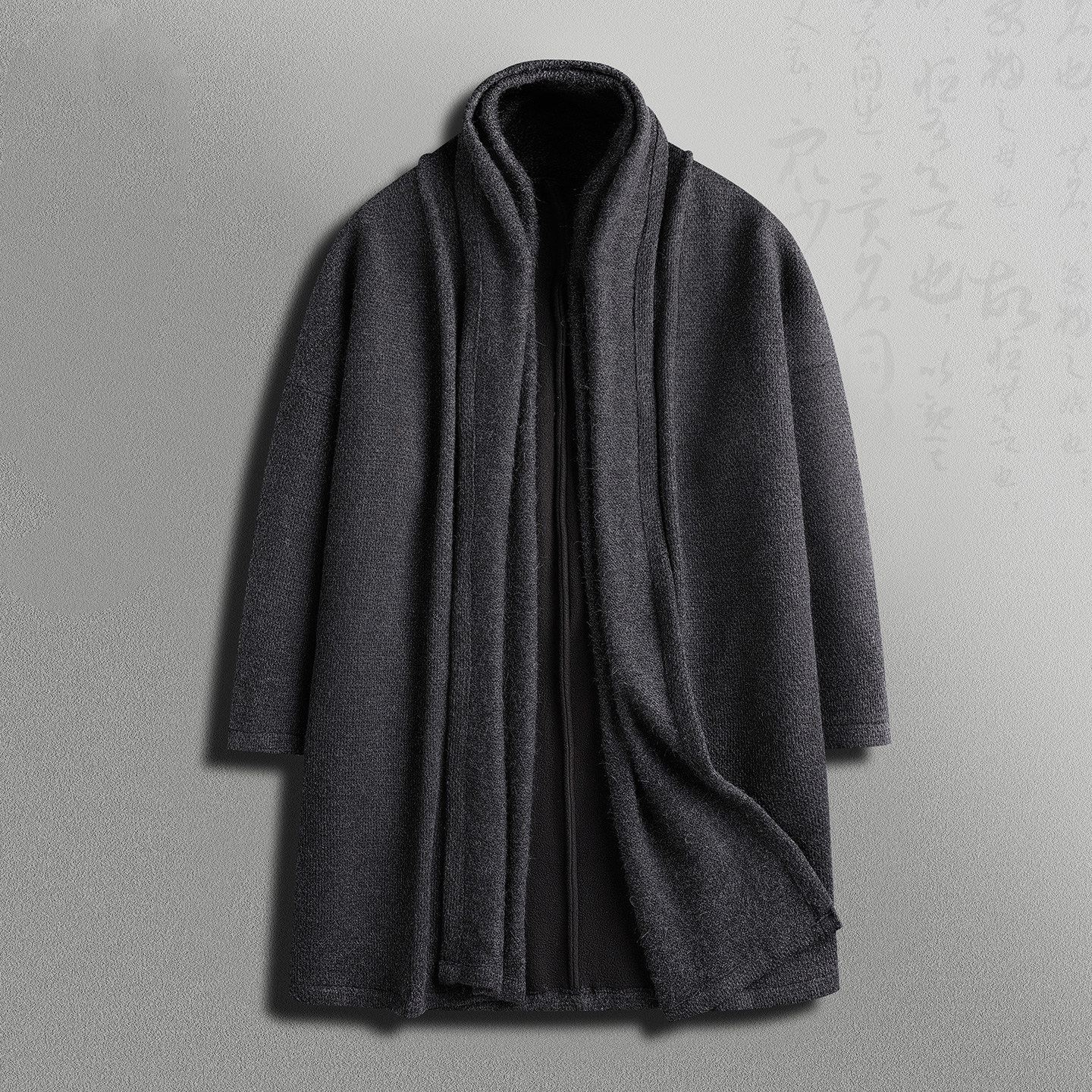 秋冬男士休闲唐装汉服大衣中国风