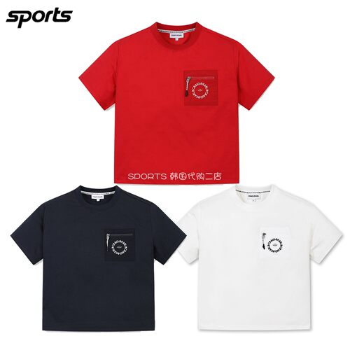 韩国代购CRAIG KARL高尔夫穿搭26春夏冷感透气运动户外短袖T恤女