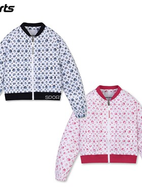 韩国代购CRAIG KARL高尔夫穿搭26年夏印花透气防晒户外长袖外套女