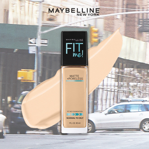 89元包邮 美宝莲 fitme轻薄粉底液 30ml