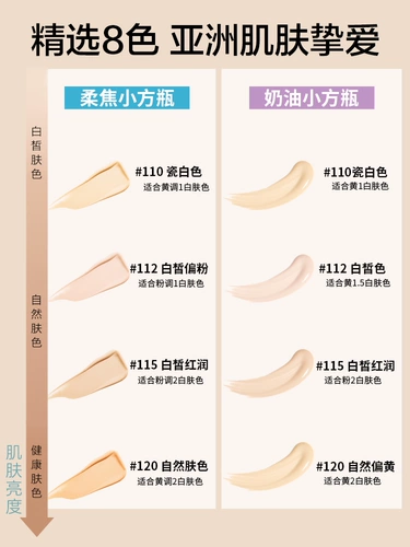 Питательный кремовый портативный тональный крем для сухой кожи, защита от солнца, 18 мл