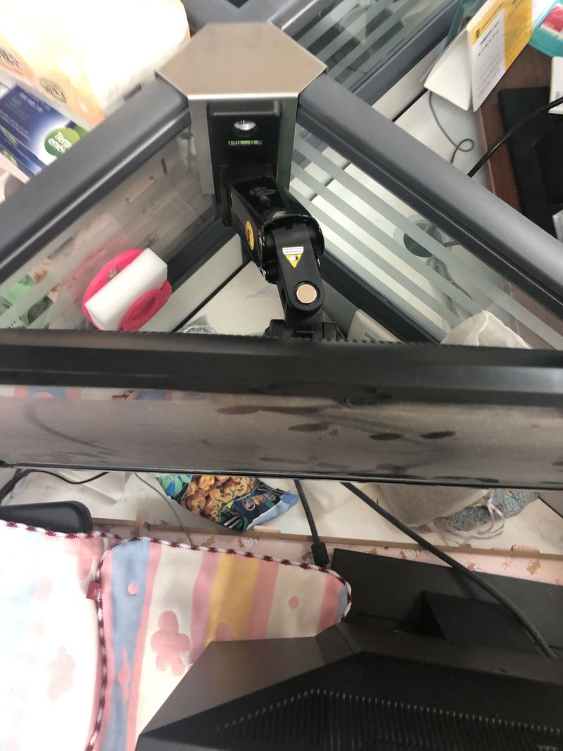 NB挂屏风顶转角位安装屏幕辅助架显示器挂壁转换挂工位支架万向架