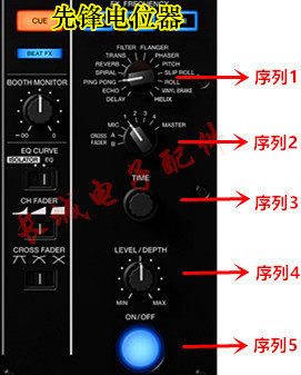 先锋DJM900台原装电位器