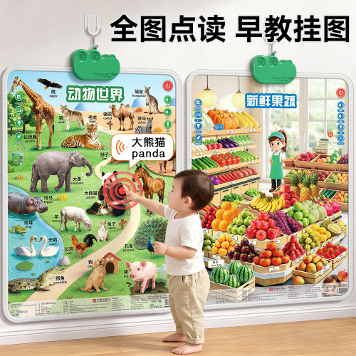 【全图覆盖大范围点读】有声挂图