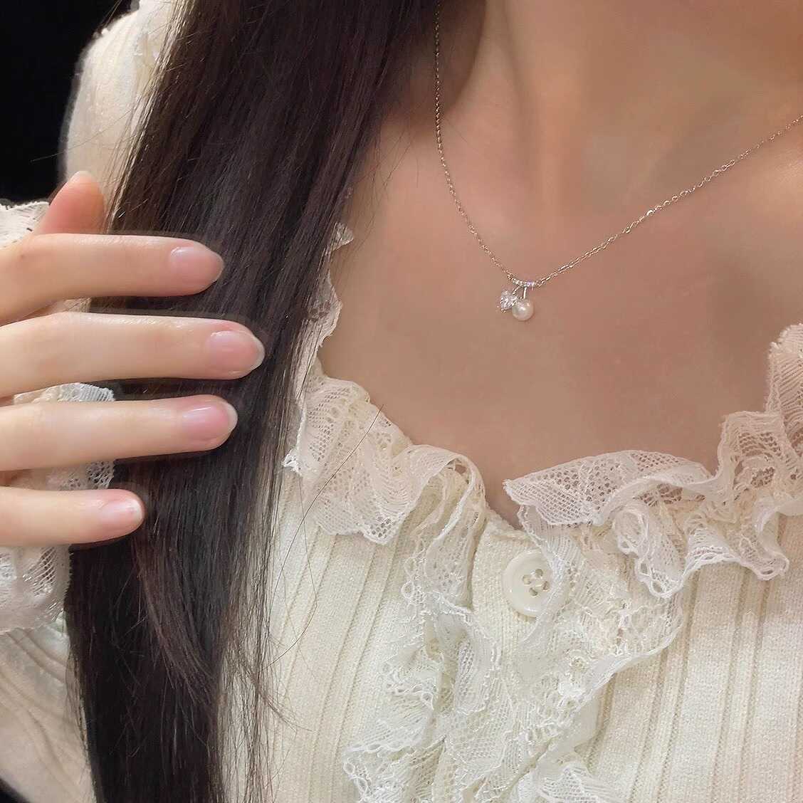 小樱桃珍珠项链女2026新款轻奢