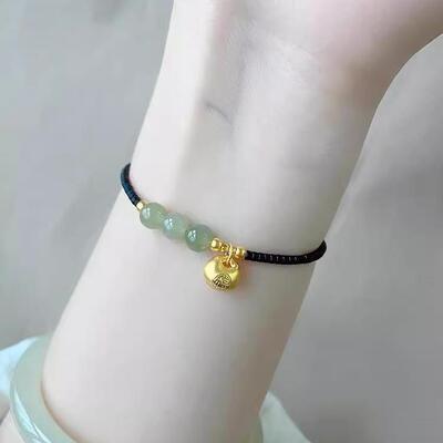 黄金色小胖福袋手链2025新款