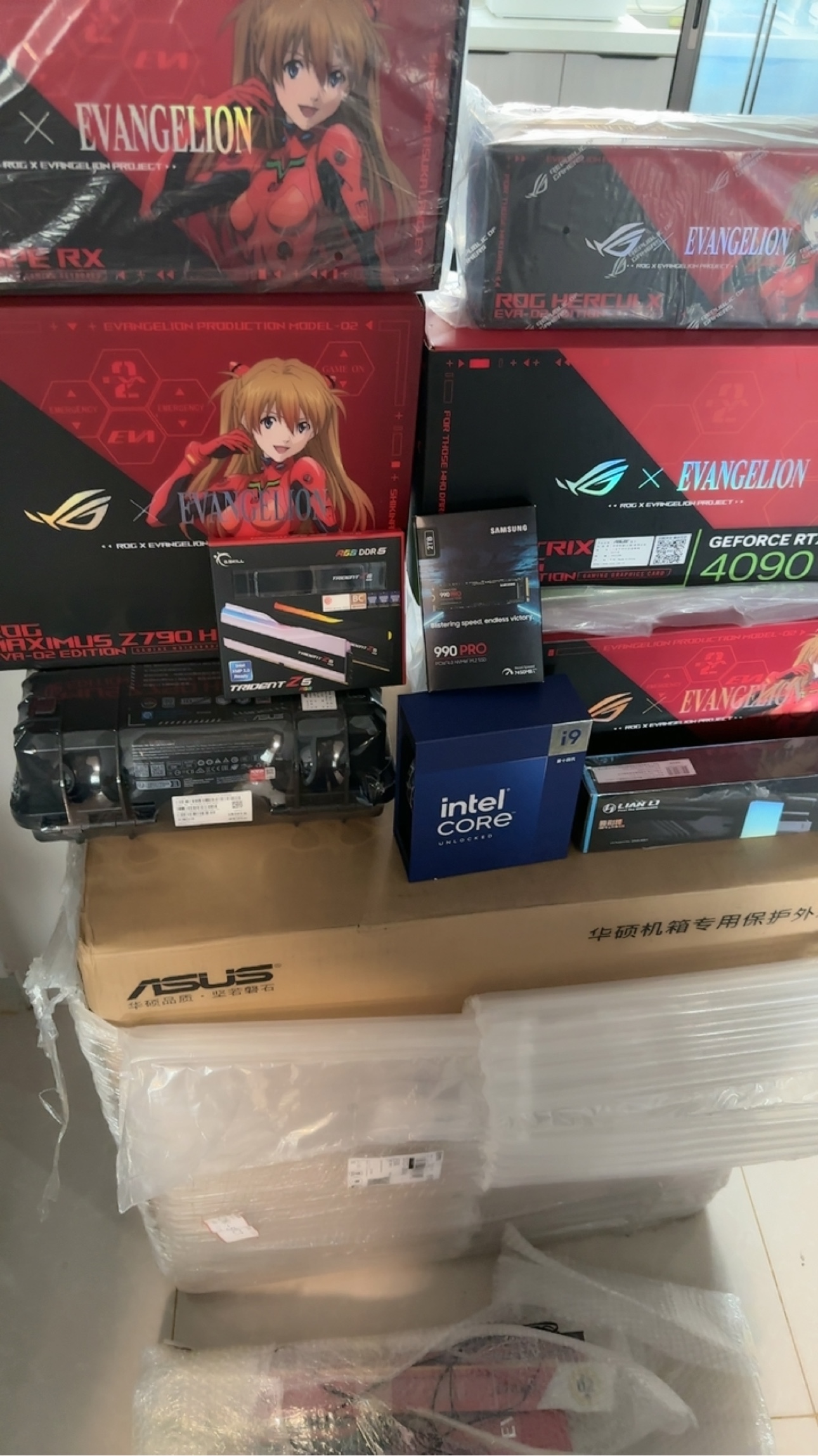ROG EVA明日香联名国行全家桶尾款