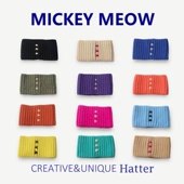 东大门网红缝线宽边针织苏束瑜伽发带女压发时尚 好搭运动头带发箍