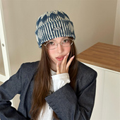 多色可入秋冬款 软糯亲肤包头帽女2025新款 休闲百搭护耳毛线针织帽