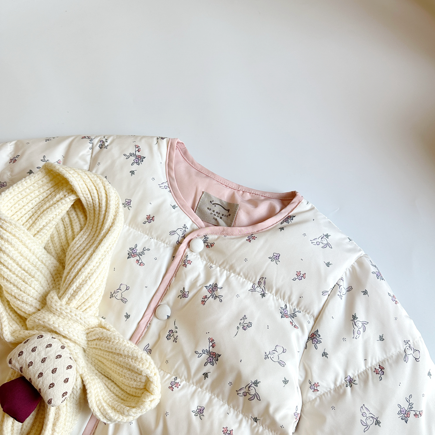 新品小雨小鱼轻薄羽绒内胆儿童长袖外套女童冬季90绒羽绒服可机洗