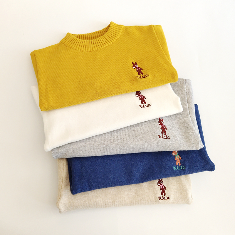 经典中领上衣弹力针织棉线薄毛衣