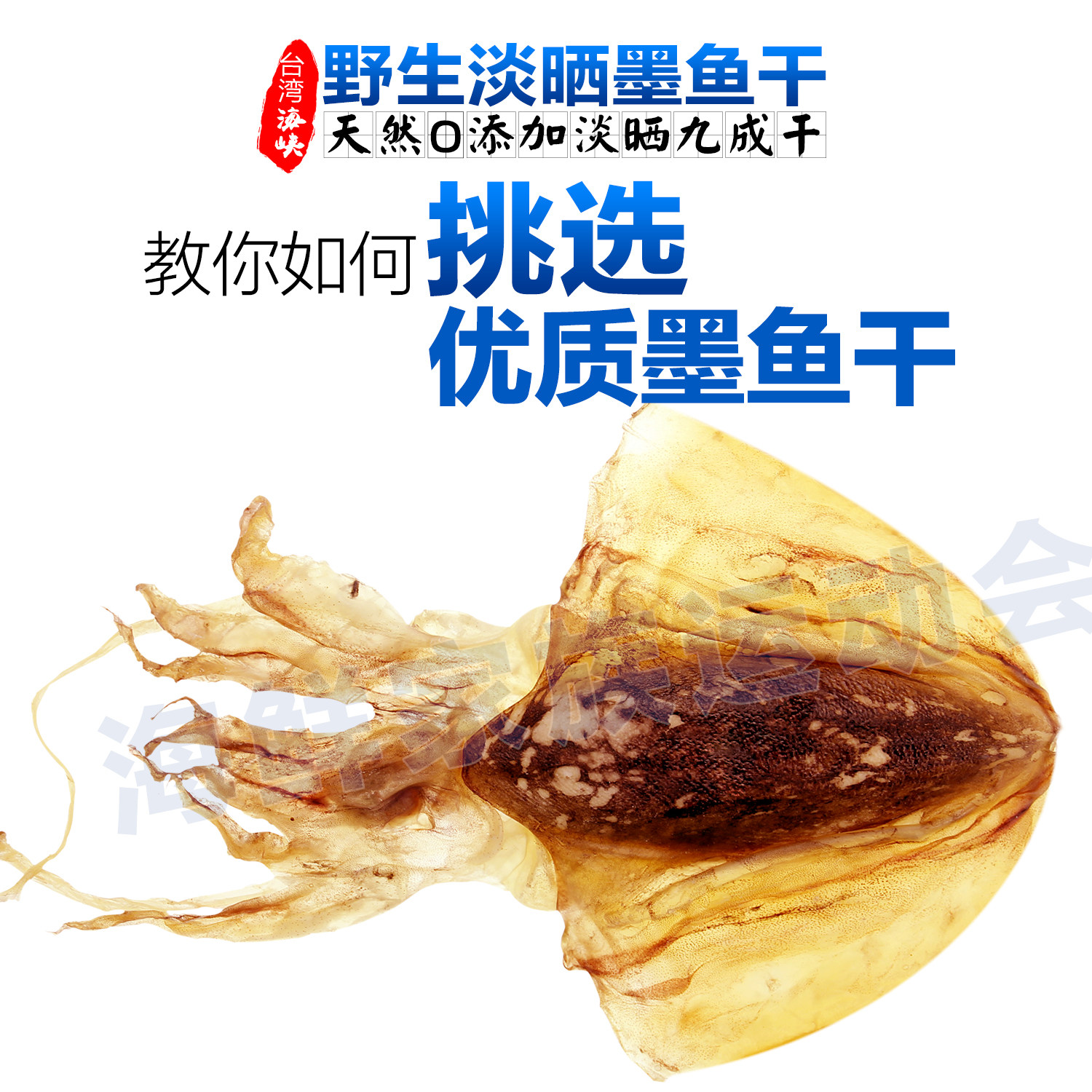 墨鱼干 乌贼干 特级中号 天然墨鱼干