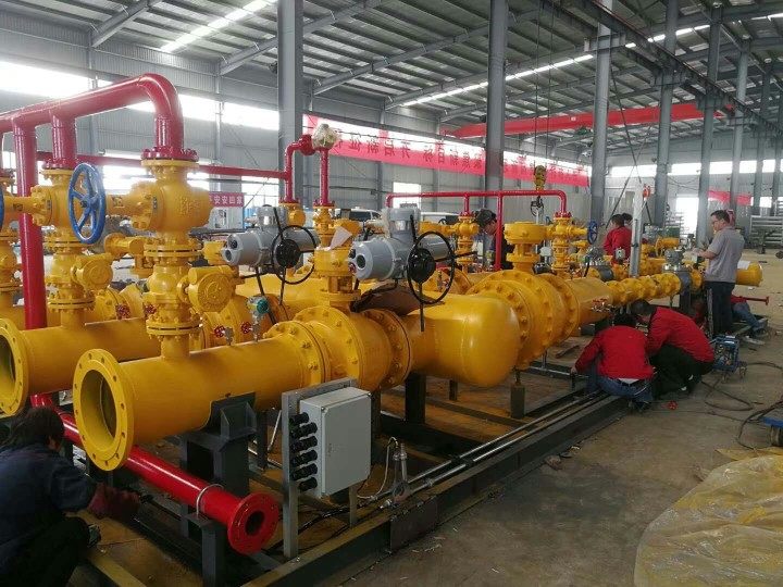 lng cng 燃气 气化调压撬减压撬 点供气撬 调压器 凯姆镭 减压器