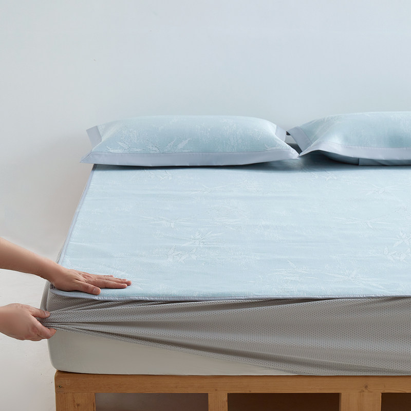 凯盛家纺 夏季A类冰丝凉席三件套 可折叠床笠式空调软席子,床上用品,冰丝席,淘宝优惠券,粉丝福利购,淘宝优惠卷