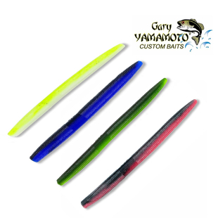 美国雅玛莫托YAMAMOTO高比重路亚棒棒虫senko面条虫软饵黑坑鲈鱼