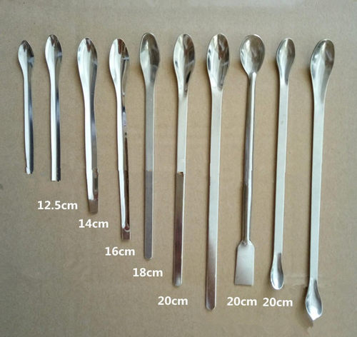 不锈钢药勺小号医用加厚实验耗材