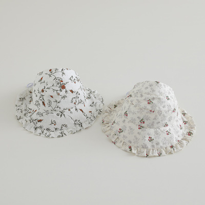 儿童帽女童女孩空顶帽1-3岁夏季薄款儿童帽宝宝遮阳帽潮