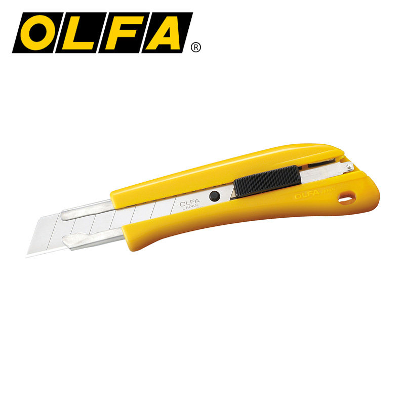 原装日本爱利华olfa自动卡锁切割刀bn-al大号美工刀壁纸刀墙纸贴膜裁