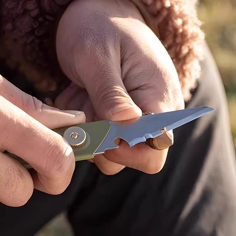 日本OLFA爱利华OW-BK1-OD野营美工刀工艺美工模型木工刻刀嫁接水