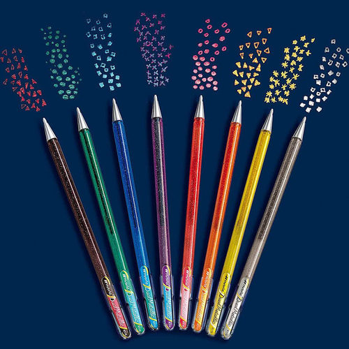 k110黑卡纸液体hybrid珠光专用笔