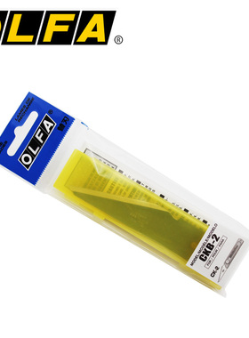 日本原装进口OLFA爱利华CKB-2重型切割刀片适用于CK-2不锈钢模型切割刀碳钢1.0mm厚刀片不锈钢刀替刃切割刀片