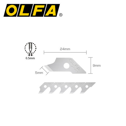 日本爱利华OLFA圆规刀刀片美工刀
