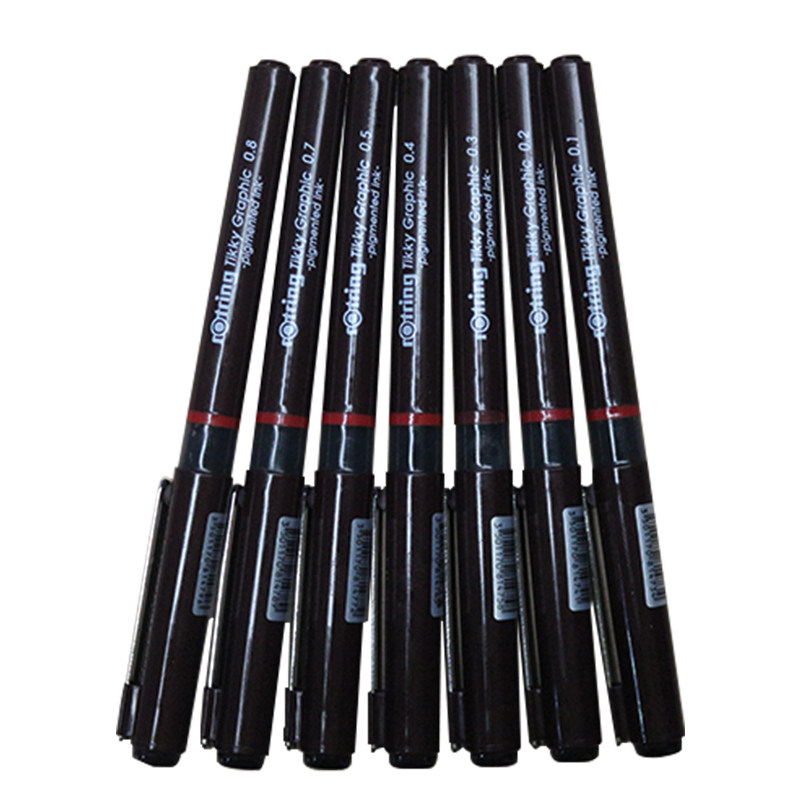 德国红环0.8针管笔绘图笔勾线笔