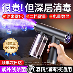 【德国权尚】紫外线消毒喷雾枪酒精喷枪蓝光纳米杀菌电动液家用机