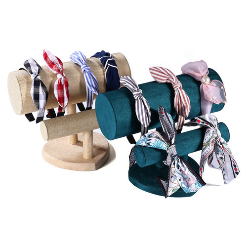 绒布发箍架儿童头箍展示架