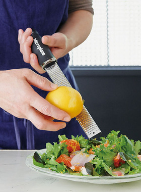 美国Microplane特细不锈钢 柠檬皮刨丝 芝士奶酪刮丝刀