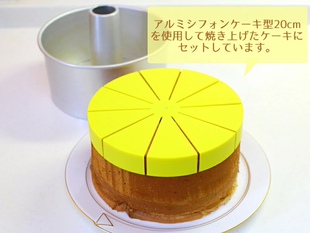 日本浅井商店 20cm戚风蛋糕用塑料10等分器 烘焙工具