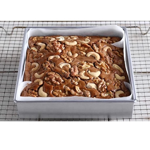 日本Cakeland正方形深型蛋糕烤盘模具18cm20cm24cm镀铝钢 多尺寸